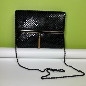 Andrew Geller vintage black mesh evening bag